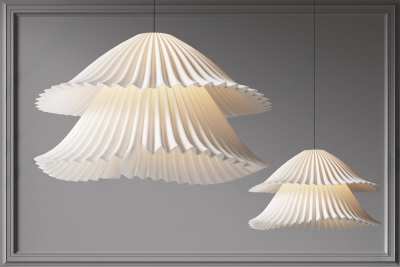 现代吊灯3D模型下载